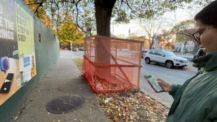 Testing Soundscape while walking in the neighborhood